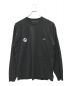 MUZE（ミューズ）の古着「PEACE EMBROIDERY LONG T-SHIRT」｜ブラック