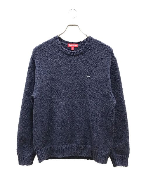 SUPREME（シュプリーム）Supreme (シュプリーム) Boucle Small Box Sweater ネイビー サイズ:Sの古着・服飾アイテム