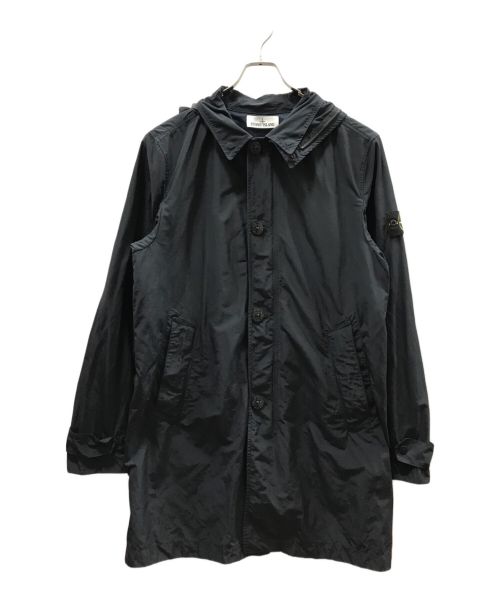 STONE ISLAND（ストーンアイランド）STONE ISLAND (ストーンアイランド) NYLON REPS COAT ネイビー サイズ:Lの古着・服飾アイテム