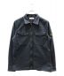 STONE ISLAND（ストーンアイランド）の古着「GARMENT DYED ZIP SHIRT」｜ネイビー