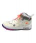 NIKE (ナイキ) OFFWHITE (オフホワイト) Air Force 1 Mid ホワイト サイズ:27.5：15000円