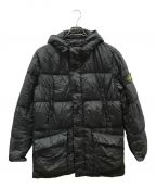 STONE ISLANDストーンアイランド）の古着「Long Crinkle Down Puffer Jacket」｜ブラック