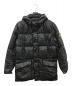 STONE ISLAND（ストーンアイランド）の古着「Long Crinkle Down Puffer Jacket」｜ブラック