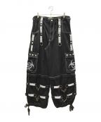 TRIPP NYCトリップニューヨークシティー）の古着「BIOHAZARD ZIP OFF PANT」｜ブラック