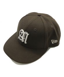 New Era×AH MURDERZ（ニューエラ×アームターズ）の古着「キャップ」｜ブラウン