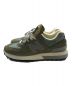 NEW BALANCE (ニューバランス) STONE ISLAND (ストーンアイランド) 574 ローカットスニーカー レガシーグリーン サイズ:26㎝：32000円