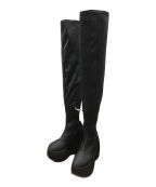 YELLOイエロー）の古着「TOKYO BLACK PLATFORM LONG BOOTS」｜ブラック