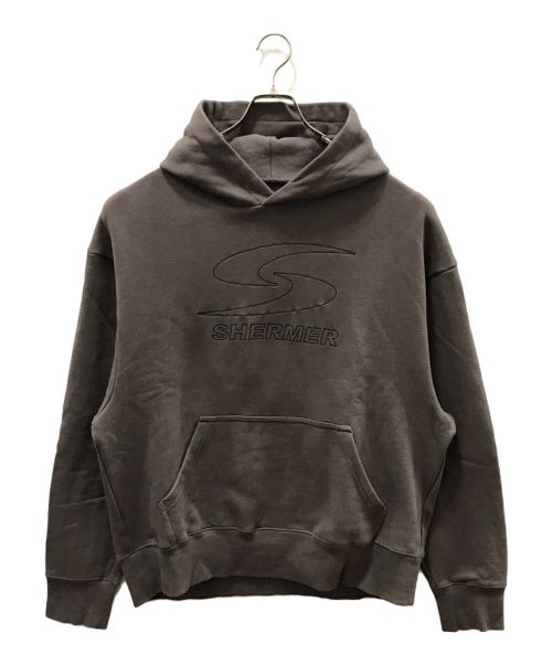 SHERMER（シャーマー）SHERMER (シャーマー) Sports Hoodie ブラウン サイズ:2の古着・服飾アイテム