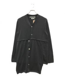 COMME des GARCONS HOMME PLUS（コムデギャルソンオムプリュス）の古着「ねじれカーディガン」｜ブラック