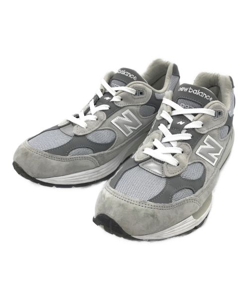 NEW BALANCE（ニューバランス）NEW BALANCE (ニューバランス) 992 ローカットスニーカー グレー サイズ:US10 (28cm)の古着・服飾アイテム