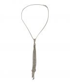 WAKAN SILVER SMITHワカンシルバースミス）の古着「Tassel necklace」｜シルバー