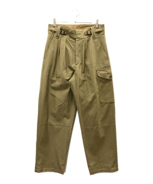 NIGEL CABOURN（ナイジェルケーボン）NIGEL CABOURN (ナイジェルケーボン) BATTLE DRESS MODIFIED PANT ブラウン サイズ:W32の古着・服飾アイテム