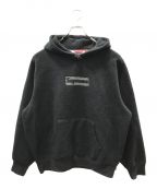 SUPREMEシュプリーム）の古着「INSIDE OUT BOX LOGO HOODED SWEATSHIRT」｜ブラック