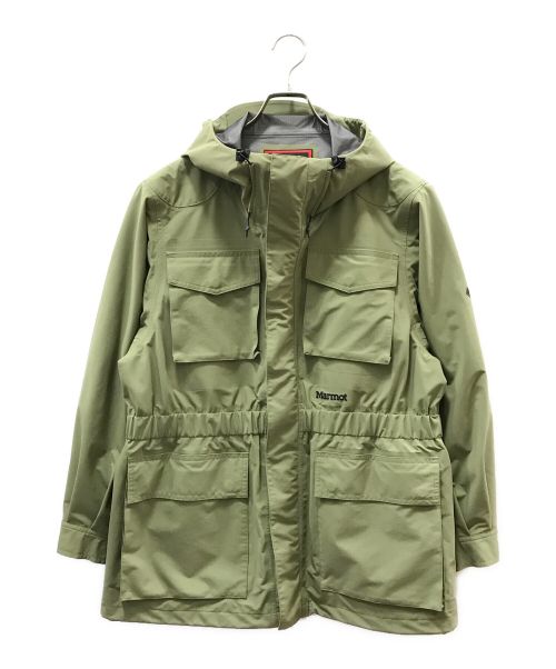 MARMOT（マーモット）Marmot (マーモット) VAINL ARCHIVE (ヴァイナルアーカイブ) GORE-TEX HOOD JACKET グリーン サイズ:Sの古着・服飾アイテム