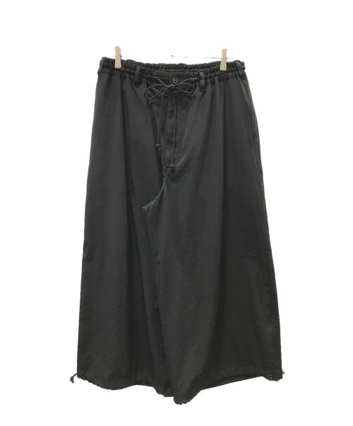 GROUND Y（グラウンドワイ）GROUND Y (グラウンドワイ) CREPE de CHINE BALLOON PANTS ブラック サイズ:3の古着・服飾アイテム