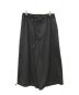 GROUND Y（グラウンドワイ）の古着「CREPE de CHINE BALLOON PANTS」｜ブラック