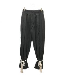 SOSHIOTSUKI×P.A.A（ソウシ オオツキ）の古着「HAKAMA TROUSERS」｜ブラック