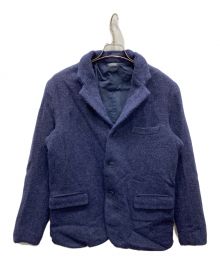 August Fifteenth×Harris Tweed（オーガストフィフティーンス×ハリスツイード）の古着「3Bジャケット」｜ネイビー