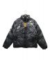 THE NORTH FACE（ザ ノース フェイス）の古着「Trompe Loeil Printed Nuptse Jacket」｜ブラック