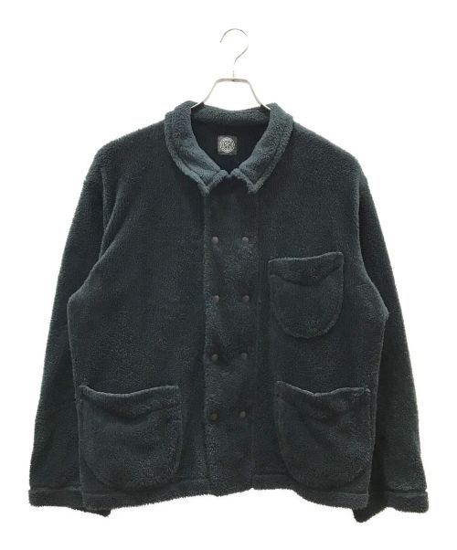 Porter Classic（ポータークラシック）Porter Classic (ポータークラシック) FLEECE FRENCH JACKET ブラック サイズ:Mの古着・服飾アイテム