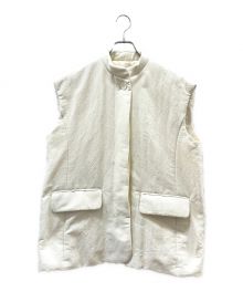 CLANE（クラネ）の古着「PADDED MESH VEST」｜ホワイト