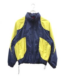 SUPREME（シュプリーム）の古着「Logo Piping Hooded Track Jacket」｜ネイビー