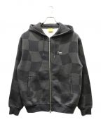 Dimeダイム）の古着「CLASSIC CHECKMATE ZIP-HOODIE」｜ブラック