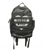 HUMAN MADEヒューマンメイド）の古着「Military Backpack」｜ブラック