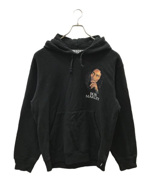 WACKO MARIA（ワコマリア）WACKO MARIA (ワコマリア) BOB MARLEY HEAVY WEIGHT PULLOVER HOODIE ブラック サイズ:Lの古着・服飾アイテム