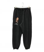 WACKO MARIAワコマリア）の古着「BOB MARLEY SWEAT PANT」｜ブラック