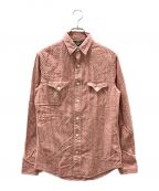 RRLダブルアールエル）の古着「Western Faded Red Printed Pattern」｜レッド