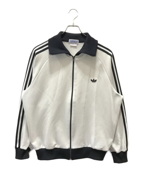 adidas（アディダス）adidas (アディダス) トラックジャケット アイボリー サイズ:5号の古着・服飾アイテム