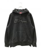 SUPREMEシュプリーム）の古着「Arabic Logo Hooded Sweatshirt」｜ブラック