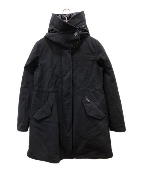 WOOLRICH（ウールリッチ）WOOLRICH (ウールリッチ) ダウンライナー付ウールフーデッドコート ネイビー サイズ:Sの古着・服飾アイテム