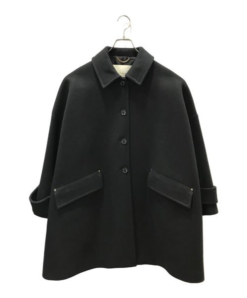 MACKINTOSH（マッキントッシュ）MACKINTOSH (マッキントッシュ) HUMBIドロップショルダーオーバーコート ブラック サイズ:6の古着・服飾アイテム