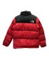 THE NORTH FACE (ザ ノース フェイス) ヌプシダウンジャケット レッド サイズ:XL：18000円