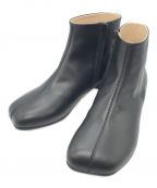 MM6 Maison Margielaエムエムシックス メゾンマルジェラ）の古着「ANKLE BOOT」｜ブラック