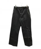 Dickies×TOGA ARCHIVESディッキーズ×トーガアーカイブス）の古着「WIDE PANTS DICKIES SP」｜ブラック