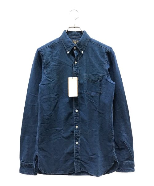 RRL（ダブルアールエル）RRL (ダブルアールエル) ボタンダウンシャツ インディゴ サイズ:XSの古着・服飾アイテム