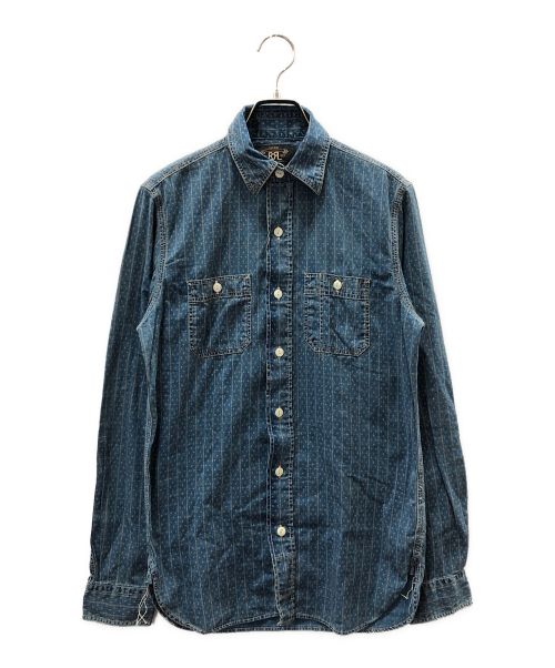 RRL（ダブルアールエル）RRL (ダブルアールエル) デニムシャツ ブルー サイズ:XSの古着・服飾アイテム