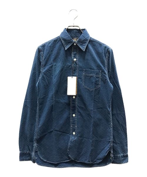 RRL（ダブルアールエル）RRL (ダブルアールエル) ドットシャツ インディゴ サイズ:XSの古着・服飾アイテム