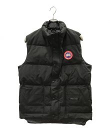 CANADA GOOSE（カナダグース）の古着「フリースタイルベスト」｜ブラック