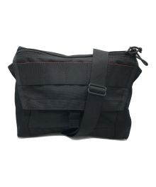 BRIEFING×BEAMS PLUS（ブリーフィング×ビームスプラス）の古着「FLEET MESSENGER BAG」｜ブラック