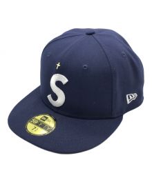 SUPREME×New Era（シュプリーム×ニューエラ）の古着「キャップ」｜ネイビー