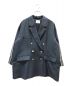 Ameri（アメリ）の古着「BACK DENIM DETAIL BLAZER」｜ネイビー