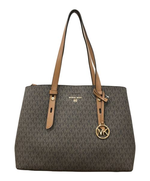 MICHAEL KORS（マイケルコース）MICHAEL KORS (マイケルコース) トートバッグ ブラウン サイズ:下記参照の古着・服飾アイテム