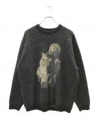 YOKEヨーク）の古着「Ben JQ Crew neck」｜ブラック