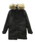 POLO RALPH LAUREN（ポロ・ラルフローレン）の古着「ANNEX FAUX FUR DOWN-FILL PARKA」｜ブラック