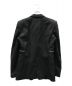 JOHN LAWRENCE SULLIVAN (ジョン ローレンス サリバン) Wool single zip jacket ブラック サイズ:48：40000円