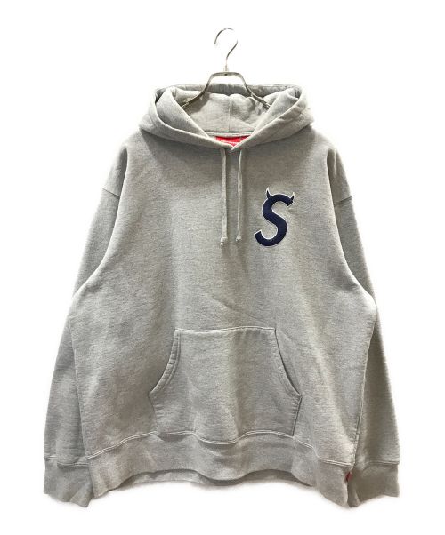 SUPREME（シュプリーム）Supreme (シュプリーム) S LOGO HOODED SWEATSHIRT グレー サイズ:XLの古着・服飾アイテム